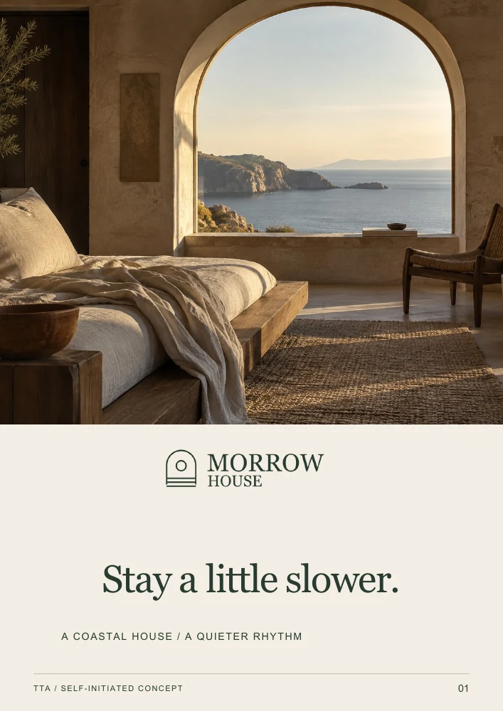 Morrow House brochure cover